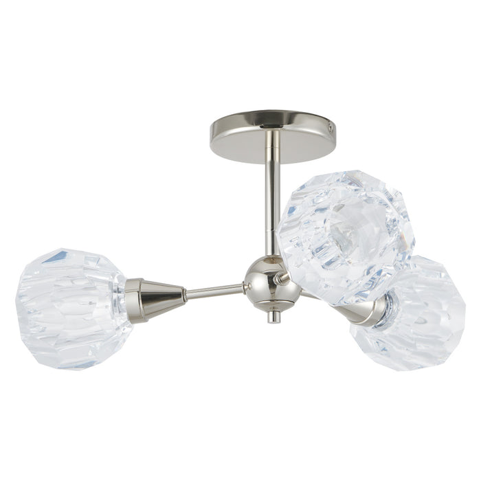 3 Light Semi- Flush Mount / Semi-plafonnier 3 Light | 206946A