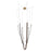 3 Light 5cct Led Chandelier / Lustre Del 5cct 3 Light | 207276A