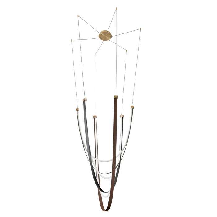 3 Light 5cct Led Chandelier / Lustre Del 5cct 3 Light | 207276A