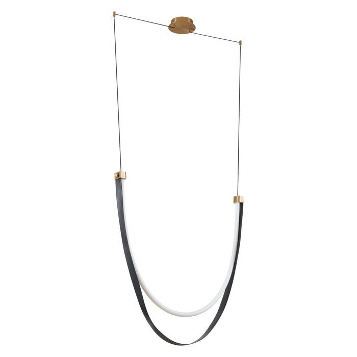 1 Light 5cct Led Linear Chandelier / Lustre Lineair Del 5cct 1 Light | 207277A
