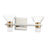 2 Light 5cct Led Vanity Light / Murale De Salle De Bain Del 5cct 2 Light | 207688A