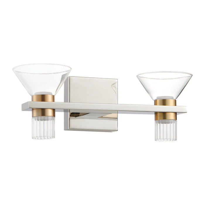 2 Light 5cct Led Vanity Light / Murale De Salle De Bain Del 5cct 2 Light | 207688A
