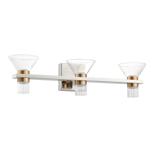 3 Light 5cct Led Vanity Light / Murale De Salle De Bain Del 5cct 3 Light | 207689A