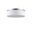 Zen Flush Mount 3-light White | 208FM03BS-WH