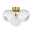 Neve-semi- Flush Mount | 21225MRNAB