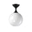 Neve-semi- Flush Mount | 21229MRBK