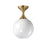 Neve-semi- Flush Mount | 21229MRNAB