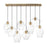 Geode-multi-light Pendant | 21339CLNAB