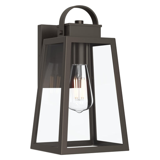 Hedry Medium Outdoor Wall Lantern With Clear Glass Panels | P560402-020