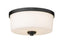 3 Light Flush Mount | 220F3-MB