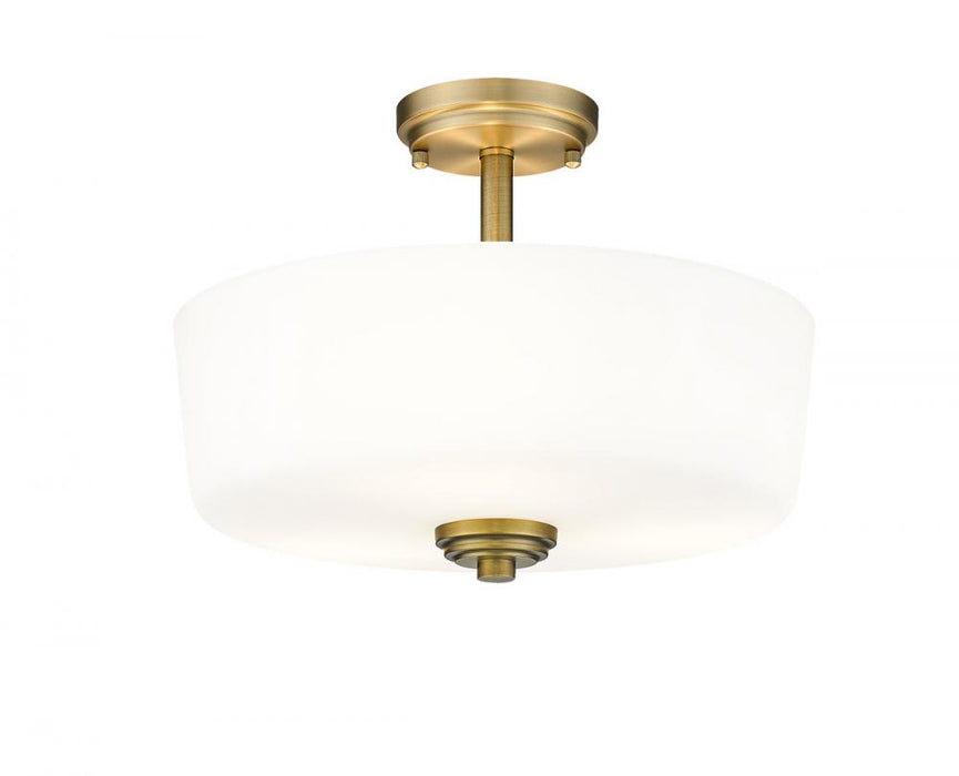 3 Light Semi Flush Mount | 220SF3-HBR
