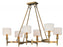 Fairmont-single-tier Chandelier | 22376OMNAB