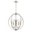 Crystorama Libby Langdon for Crystorama Sylvan 5 Light Polished Nickel Chandelier