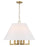 Crystorama Libby Langdon Westwood 6 Light Vibrant Gold Chandelier