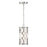 Crystorama Libby Langdon for Crystorama Jennings 1 Light Polished Nickel Mini Pendant