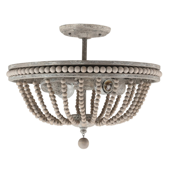 2 Light Semi Flush | 229521MS