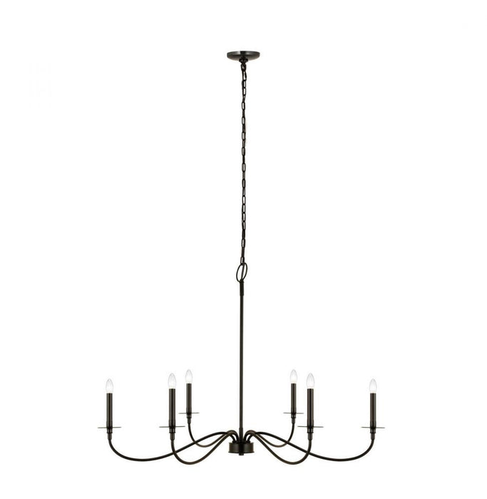 6 Light Chandelier | 2301-42MB
