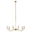6 Light Chandelier | 2301-42RB