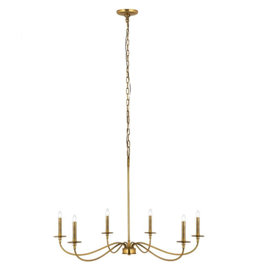 6 Light Chandelier | 2301-42RB