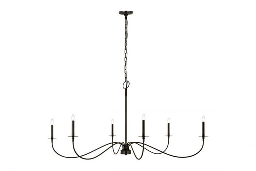 6 Light Chandelier | 2301-63MB