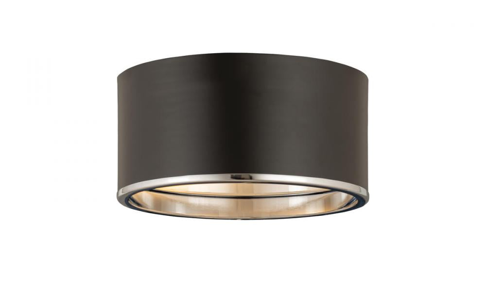 2 Light Flush Mount | 2303F2-MB-CH