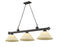 3 Light Billiard | 2306-3BRZ-AGM14