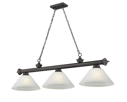 3 Light Billiard | 2306-3BRZ-AWL14