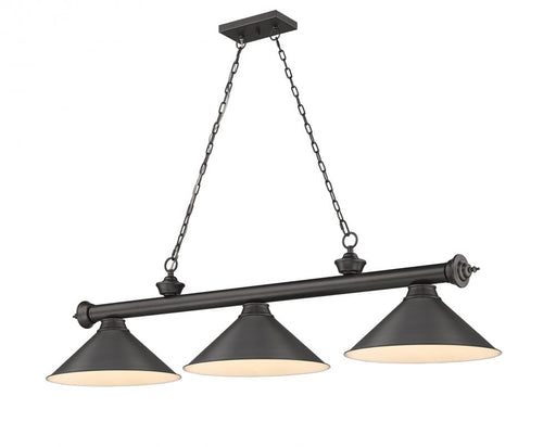 3 Light Billiard | 2306-3BRZ-BRZ15