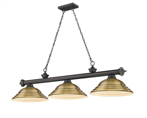 3 Light Billiard | 2306-3BRZ-SRB