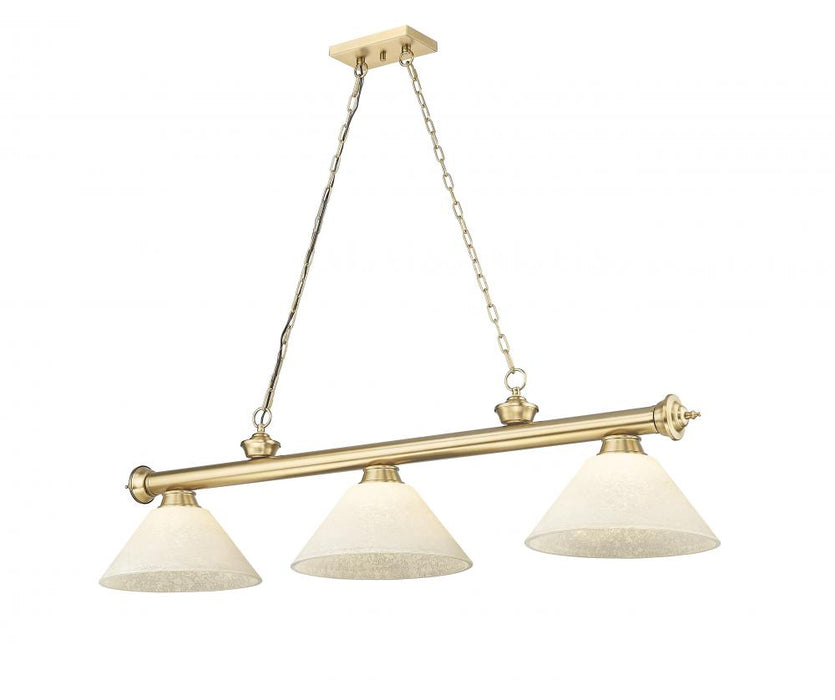 3 Light Billiard | 2306-3HBR-AGM14