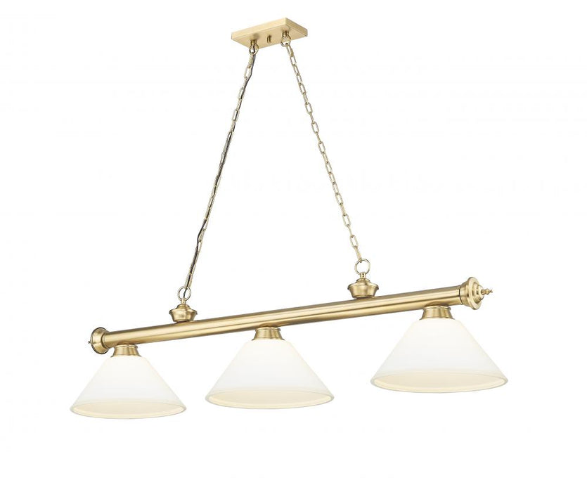 3 Light Billiard | 2306-3HBR-AMO14