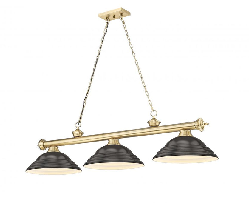 3 Light Billiard | 2306-3HBR-SBRZ