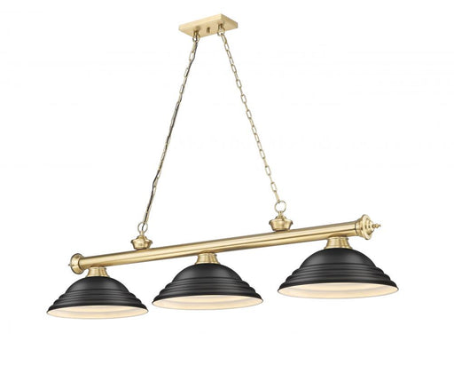 3 Light Billiard | 2306-3HBR-SMB