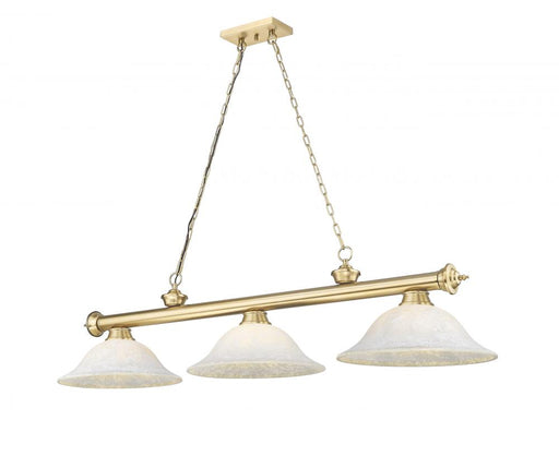 3 Light Billiard | 2306-3HBR-WM16