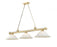 3 Light Billiard | 2306-3HBR-WM16