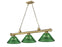 3 Light Billiard | 2306-3RB-ARG