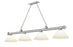 4 Light Billiard | 2306-4BN-AMO14