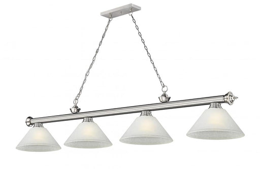 4 Light Billiard | 2306-4BN-AWL14