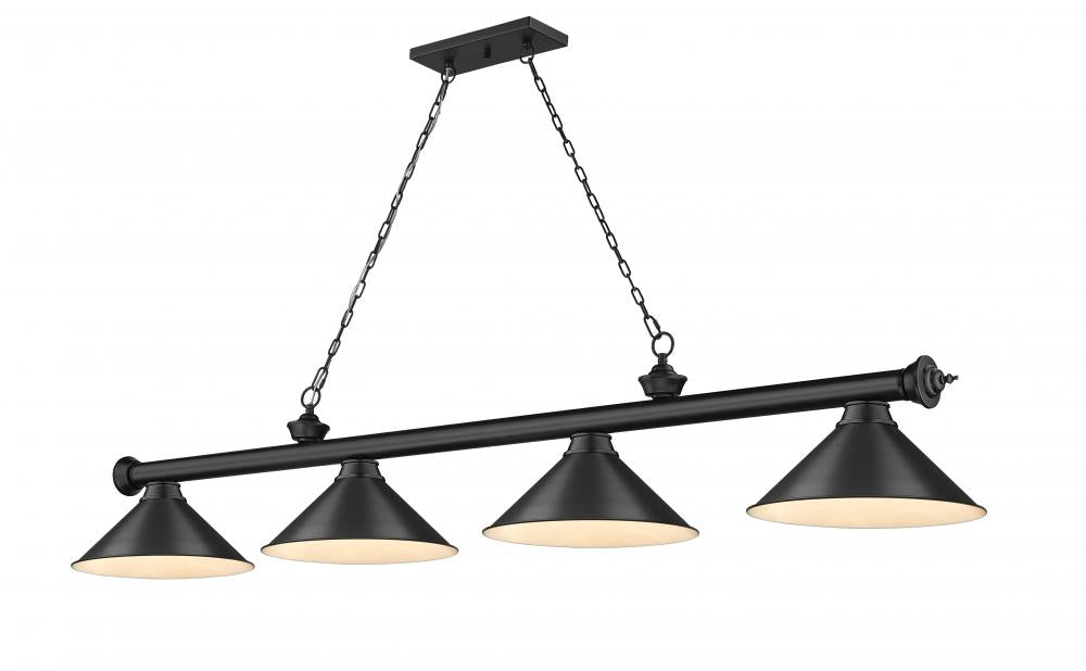 4 Light Billiard | 2306-4MB-MB15