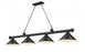 4 Light Billiard | 2306-4MB-MB15
