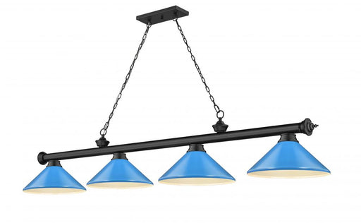 4 Light Billiard | 2306-4MB-MEB