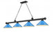 4 Light Billiard | 2306-4MB-MEB
