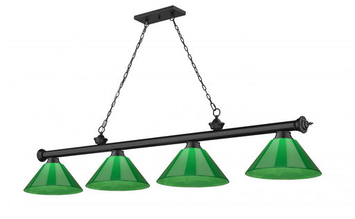 4 Light Billiard | 2306-4MB-PGR