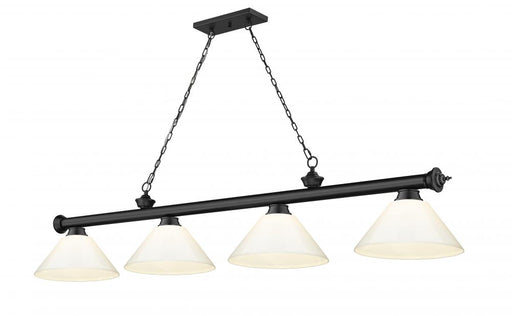 4 Light Billiard | 2306-4MB-PWH