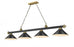 4 Light Billiard | 2306-4MB-RB-MB15