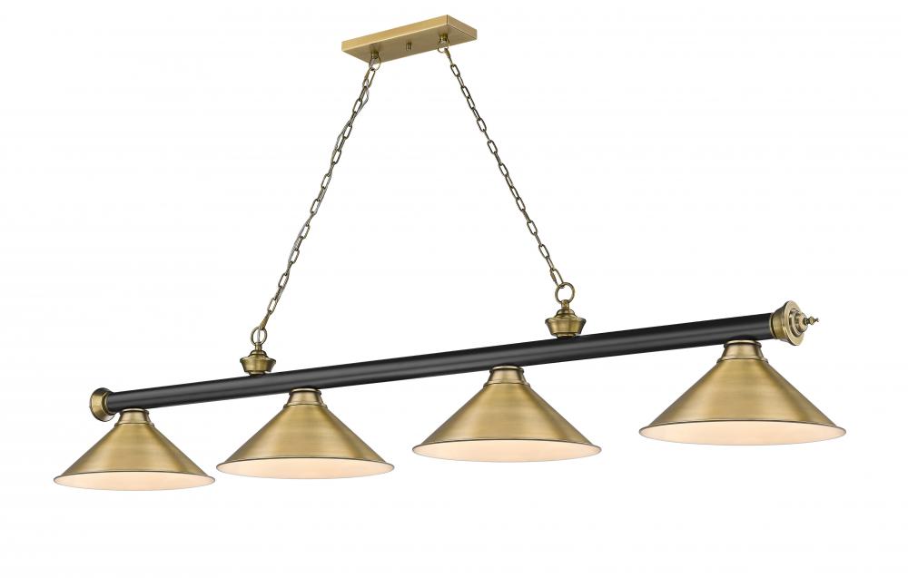 4 Light Billiard | 2306-4MB-RB-RB15