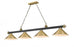 4 Light Billiard | 2306-4MB-RB-RB15
