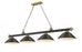 4 Light Billiard | 2306-4MB-RB-SMB
