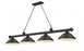 4 Light Billiard | 2306-4MB-SMB