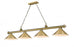 4 Light Billiard | 2306-4RB-RB15
